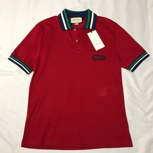 Gucci Polo with Gucci Patch